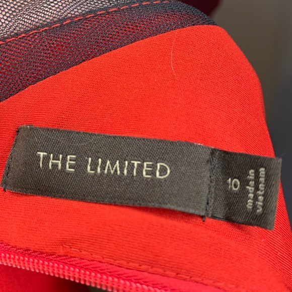 The Limited Red Dress with black accents, good condition. Fully lined - Picture 5 of 6